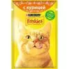 Фото Корм для кошек Friskies с курицей в подливе 85г