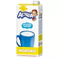 Фото акции АГУША Молоко ул/паст.д/д от 3л 3,2%925мл