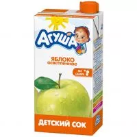 Фото акции АГУША Сок яблоко осветленный 500мл