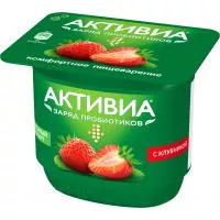 Фото акции АКТИВ.Биойогурт клубника 2.4% 150г
