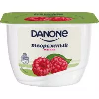 Фото акции БЗМЖ продукт творожный с малиной 3,6% 170г