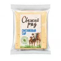 Фото акции БЗМЖ Свежий ряд Сыр фасованный Сметанковый мдж 45% 1 кг