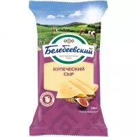 Фото акции БЗМЖ Сыр «КУПЕЧЕСКИЙ» 52%,190гр