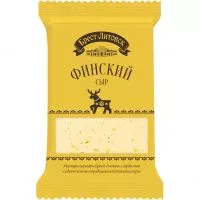 Фото акции БЗМЖ Сыр полутвердый Брест-Литовск финский 45% 200гр