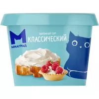 Фото акции БЗМЖ Творожный сыр классический м.д.ж. в сух. в-ве не менее 60%,130г