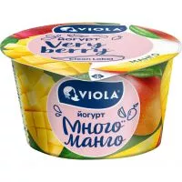 Фото акции БЗМЖ Йогурт VIOLA Very Berry с манго 2,6% 180г