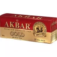 Фото акции Чай черный Akbar Gold 25 пак