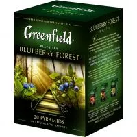 Фото акции Чай черный Greenfield Blueberry Forest 20 пак