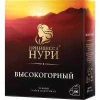 Фото акции Чай Принцесса Нури, черный высокогорный, 100х2 г