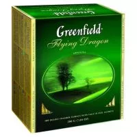 Фото акции Чай зеленый Greenfield Flying Dragon 100 пак.*2 г