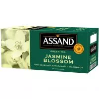 Фото акции ЧАЙ ЗЕЛЕНЫЙ КИТАЙСКИЙ С ЖАСМИНОМ « GREEN TEA JASMINE Blossom» «ASSAND» 25х2г