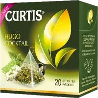 Фото акции CURTIS Чай HUGO COCKT.зел.ар.пир.20х1,8г