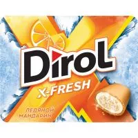 Фото акции DIROL Жев.рез.X-FRESH ЛЕД.МАНД.б/сах.16г