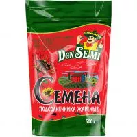 Фото акции Don’ Semi Семена подсолнечника жареные (дой-пак с замком зип-лок) 500 г