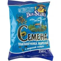Фото акции Don’ Semi Семена подсолнечника жареные с морской солью (флоу-пак) 250 г