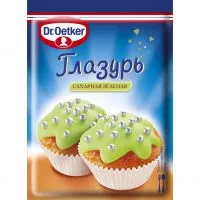 Фото акции DR.OETKER П/ф ГЛАЗУРЬ САХАРНАЯ ЗЕЛ.100г