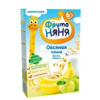 Фото акции ФРУТОНЯНЯ Каша овс.с мол/ябл/бан.б/р200г