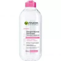 Фото акции Garnier Мицеллярное молочко для лица, глаз и губ «Нежное очищение» серии Skin Naturals 400 мл