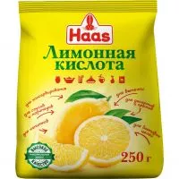 Фото акции HAAS Лимонная кислота 250г