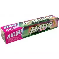 Фото акции HALLS Карам.COLORS АССОРТИ лед.25г