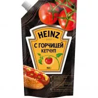 Фото акции HEINZ Кетчуп томат.с горч.1кат.350г
