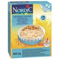 Фото акции Хлопья овсяные, Nordic, 500 г