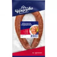 Фото акции Изделие колбасное полукопчёное мясное. Колбаса «Варшавская традиционная».350г