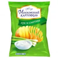 Фото акции Картофель Московский, лук и сметана, 70 г