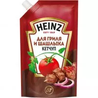 Фото акции Кетчуп для гриля и шашлыка Хайнц, 320 гр, дой-пак