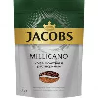Фото акции Кофе Jacobs Millicano, растворимый, 75 г