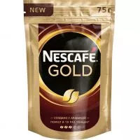 Фото акции Кофе Nescafe Gold, растворимый, 75 г