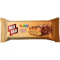 Фото акции Конфеты MIXBAR Батончик с какао молоком и криспи 30г