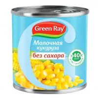 Фото акции Консервы. Кукуруза сахарная в зернах в вакуумной упаковке. » молочная кукуруза без сахара», 425 мл.
