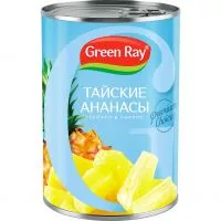 Фото акции Консервы нат.Ананасы кусочки в легком сиропе 580 мл.