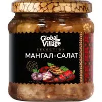 Фото акции Консервы стерилизованные «Мангал-салат» с маркировкой «Global Village Selection» 450г