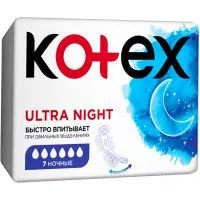 Фото акции KOTEX Прокл.УЛЬТРА НАЙТ гигиен.жен.7шт