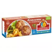 Фото акции Котлеты «По-домашнему», п/ф мяс.рубл.форм.кат.Б зам.400г