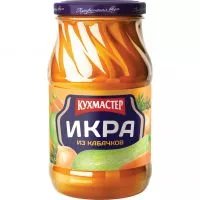 Фото акции КУХМАСТЕР Икра из кабачков 480г