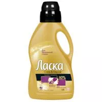 Фото акции ЛАСКА Ср.УХОД/ВОССТ.д/стир.жид.1л