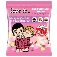 Фото акции LOVE IS воздушный зефир для десертов 125 г