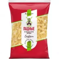 Фото акции Макароны Ладные,спираль, 400 г из муки высшего сорта