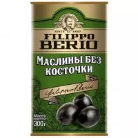 Фото акции Маслины без косточки, Filippo Berio, 300 г