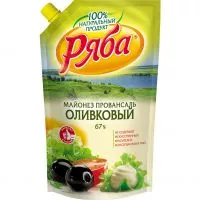 Фото акции Майонез Ряба Оливковый 67% 744г