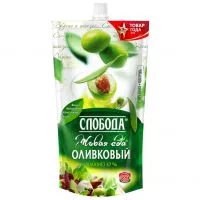 Фото акции Майонез Слобода Оливковый, 67%, 400 мл