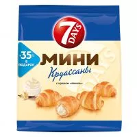 Фото акции Мини круассаны 7Days, ваниль, 300 г