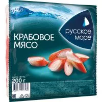 Фото акции Мясо крабовое Русское море, 200 г