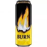 Фото акции Напиток Burn Dark Energy «Берн» Темная Энергия» б/алк.сил.газ., тонизирующий (энергетический) 0.449л