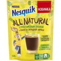 Фото акции NESQUIK. ALL NATURAL. КАКАО-НАПИТОК БЫСТРОРАСТВОРИМЫЙ, 128 Г