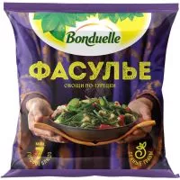 Фото акции Овощная смесь быстрозамороженная. Овощи по-турецки «Фасулье» 400г.