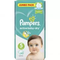 Фото акции PAMPERS Подг.ACT.BABY-DRY 11-16 р5 60шт